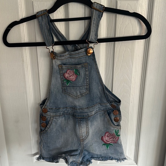 BE JEANS | Cut off Denim romper - Picture 1 of 4